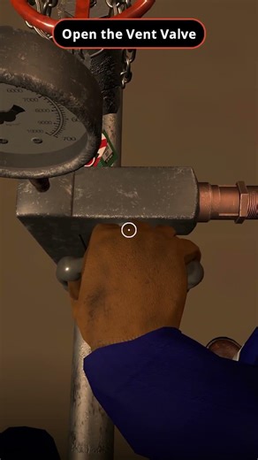 Residual Pressure Control in Mechanical LOTO Training in VR