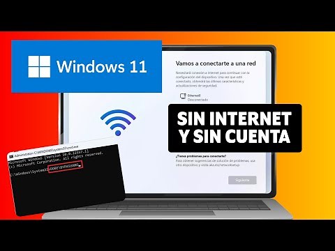 ✅ Instalar Windows 10 y 11 SIN CONEXIÓN a INTERNET - SALTAR conexión a Internet en Windows 10 y 11 💯