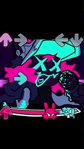 'Graffiti Groovin'| V.S. Skarlet Bunny [EDIT] (ANIMATION) (FNF MOD) #shorts