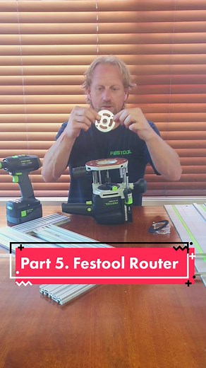 Guía fácil para instalar un anillo de copia en router Festool