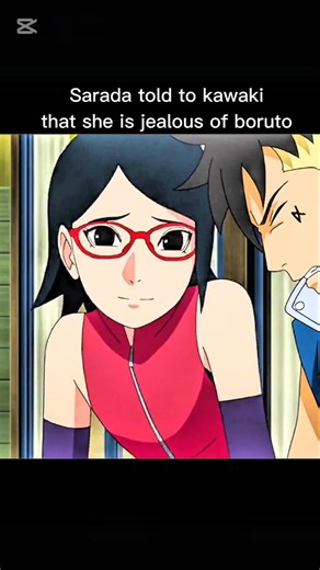 [Sarada told ....😞❤️‍🩹] #naruto #gamtng #sarada #himawari #borutonarutonextgenerations #Hima_sensei