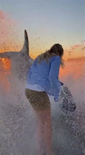 She Thought a Killer Whale Was Right Behind Her