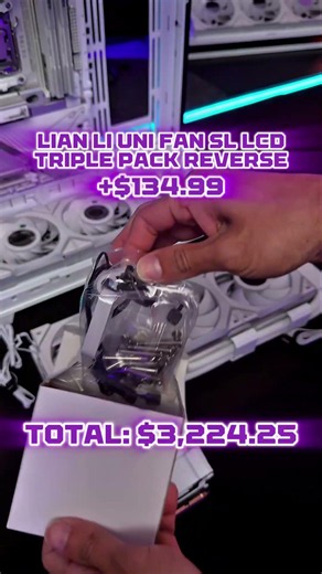 Part 2: fans in, 360mm Lian Li AIO mounted, thermal paste applied.