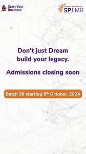Unlock your entrepreneurial potential with one of the oldest entrepreneurship development programmes in India. Dive into insights on cultivating the right mindset, leveraging powerful business tools, and networking with like-minded young innovators. Elevate your entrepreneurship game and turn your startup vision into reality with CFBE's 17-year-old Start Your Business (SYB) Programme. Batch 36, commencing October 5, 2024. Admissions are closing soon. Visit Website: https://bit.ly/46pzmYa Enquire