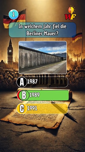 11K views · 86 reactions | Wie gut kennst du die Deutsche Geschichte? #quiz #wissen #trivia #fragenundantworten #bildung #deutschland | Wissens Funken | Facebook
