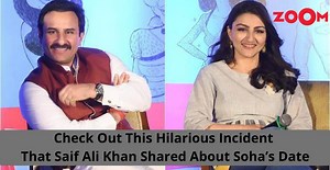 25K views · 70 reactions | Soha Ali Khan launched her book titled 'The Perils Of Being Moderately Famous with her family members by her side at the book launch. When Saif took the mike. When Saif took the mic, he shared a hilarious incident of sister Soha's date, which could have led to huge embarrassment but some quick thinking and her calm attitude saved the day. Watch the video to know more. | Zoom TV | Facebook