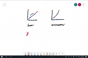 Explain why the values of an increasing exponential function will eventually overtake the values of an increasing linear function. | Numerade