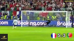Penalty shootout France vs Portugal 5-3 Full match Highlights Uefa Euro 2024