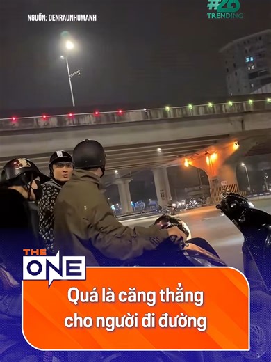 Quá là căng thẳng cho người đi đường