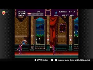 Castlevania Bloodlines game over