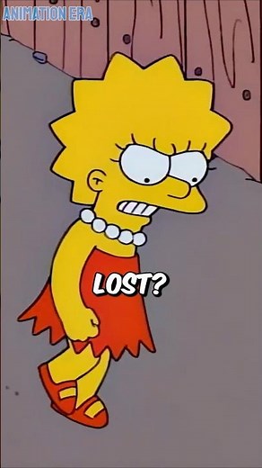 What Happens When Lisa Gets Lost? #thesimpsons