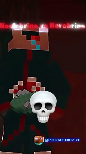 Noob Brine vs Herobrine ⚔️ Minecraft AnimationNoob Brine CHALLENGES Herobrine?! 💀🔥