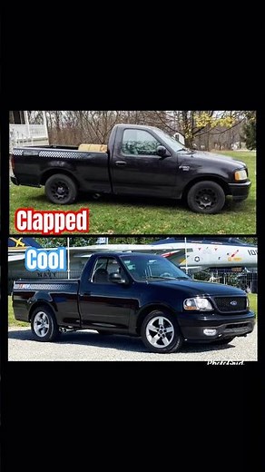 1998 ford F150 NASCAR edition, from clapped to kool