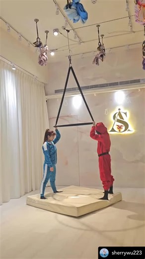 🚦 @sherrywu223 @takoko.xx #aerialhooptricks | Aerial Hoop Tricks