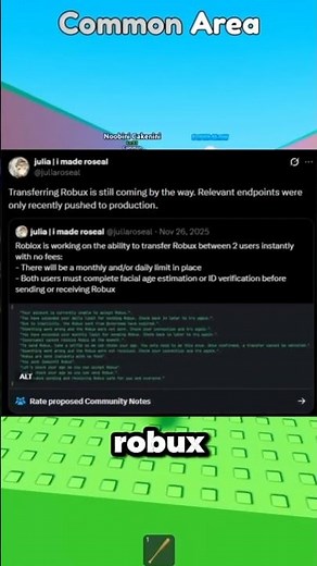 Roblox Is Adding Robux Transfers… 😳