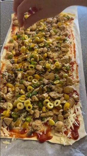 Chicken pastry pinwheels easy recipe