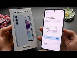 How to Enable Live Caption on Samsung Galaxy A55 5G / A35 5G ( Transcribe all Voice to text )