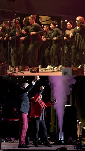 RECAP DE EL SISTEMA LATIN ALL STARS✨ Recordamos con mucha gratitud este gran show, en el cual se unieron tres de las agrupaciones populares de El Sistema: la @bigbandjazzsb, la @latino23e y @olsimonbolivar. 🎶 Nuestra súper banda compuesta por tres bloques, bajo la dirección de @josuesblues, @lolones2b y @elclasico93, interpretamos temas desde Trina Medina, Ray Barretto, El Trabuco Venezolano, Eddie Palmieri, Tito Puente, pasando por música de Celia Cruz, La Dimensión Latina, Héctor Lavoe, Los A