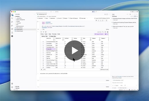 #ai #dataframe #python #notebooks #tables #agents | Jacob Diamond-Reivich