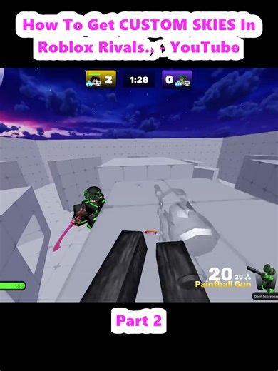 Cómo Obtener CIELOS PERSONALIZADOS en Roblox Rivals