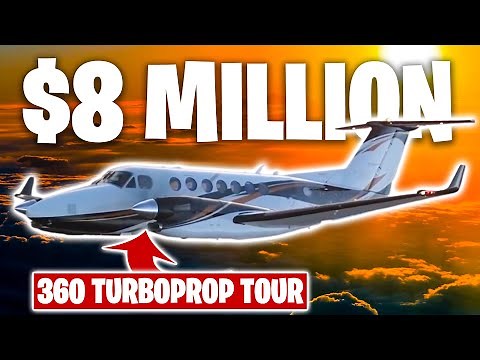 $8 Million Beechcraft King Air 360 Turboprop Tour
