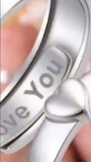 💍 Pandora Heart Promise Ring ✨ | Pure Love. #CoupleRings #PromiseRing #HeartRing