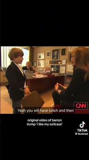 Tiktok: I Like My Suitcase- Barron Trump - *ORIGINAL* (@lizz2real)