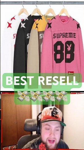 SUPREME PLAYBOY COLLAB BEST RESELL 😱 #supreme #streetwear #reselling
