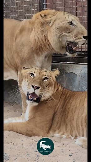 Liger 🐯🦁 The Giant Hybrid of Power