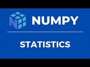 Numpy Fundamentals | Statistics