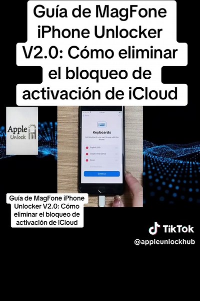 Guía de MagFone iPhone Unlocker V2.0: Cómo eliminar el bloqueo de activación de iCloud ¿Compraste un iPhone de segunda mano pero está bloqueado con el ID de Apple del dueño anterior? ¿No puedes quitar el Bloqueo de Activación después de restablecerlo porque olvidaste tu ID de Apple y contraseña? ¿Tu iPhone está bloqueado en Modo Perdido o bloqueado por el propietario? ¡No hay problema! MagFone iPhone Unlocker puede quitar el Bloqueo de Activación de iCloud sin ID de Apple ni contraseña. #icloud 