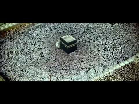 Azan & Muslim pilgrims"hajj" prayer in mecca Kaaba time lapse 2:24 ! plz check description