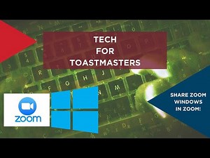 How to Share your ZOOM window and controls in a ZOOM meeting. ZOOMception!
