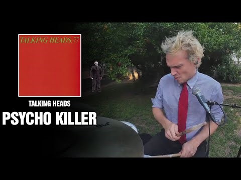 Talking Heads - Psycho Killer | Drum Cover in the Backyard