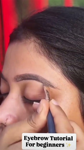 eyebrow tutorial #youtubeshorts #youtubeshorts