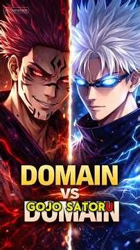 Sukuna’s Domain vs Gojo’s Domain — Which One Truly Dominates? #jujutsukaisen #anime #animeedit