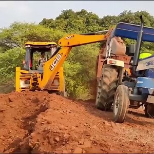 Dynamic Duo - JCB 3DX Backhoe Diggers and Tractors in Soil Loading Action | JCB Backhoe Loader