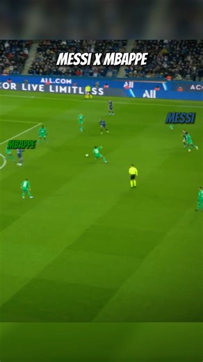 MESSI & MBAPPÉ CHEMISTRY 🔥⚽ | Unreal assist vs Saint-Étienne