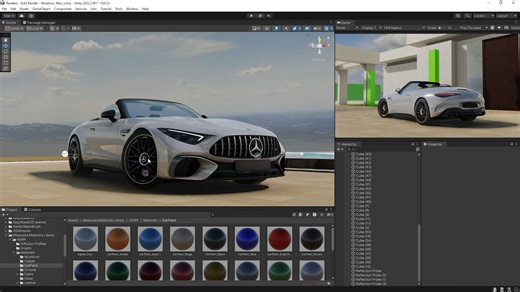 Unity Lighting Render 汽车渲染 产品级渲染