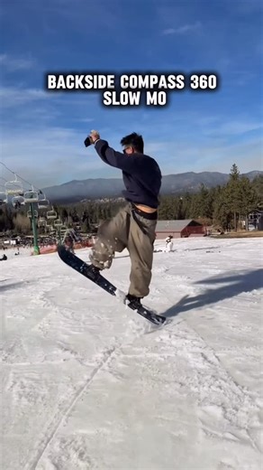 Kai One, 凱文 | Snowboard Groundtrick and Butters on Instagram: "Backside Compass 360 also known as a backside nose roll 360 Should I make a simple, detailed, ultra nerdy breakdown? Lmk in the comments!"