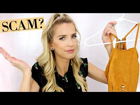IS IT A SCAM? || ROMWE HAUL + TRY ON | LeighAnnSays