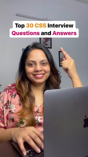 Rehana | Frontend Developer on Instagram: "Read Caption 👇🏻👇🏻 🔗 https://www.geekshelp.in/2023/06/top-30-css-interview-questions-and.html 📌 Join Telegram for Link (Telegram link in bio) #frontenddeveloper #htmlcss #cssdeveloper #cssinterviewpreparation #interviewquestions #frontenddevelopment #trending #coding #webdev"