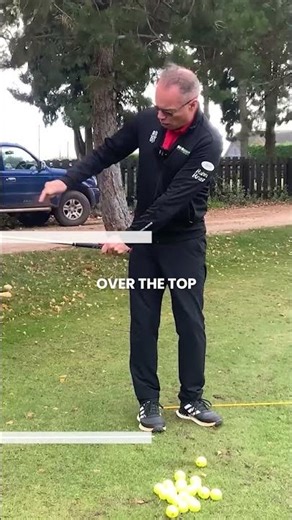 Train Your Backswing with Parallel Sticks