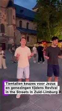 On May 30 and 31, a team of over 20 evangelists and worshippers traveled through Heerlen, Maastri...