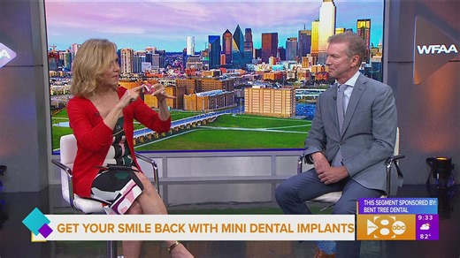 Get your smile back with mini dental implants
