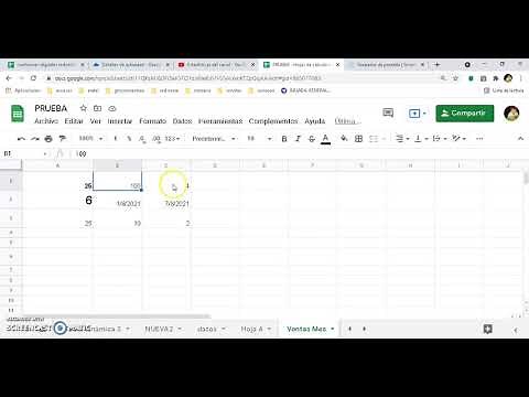 Como realizar una division de un numero por otro en la Hoja de calculo de Google - funcion =DIVIDE