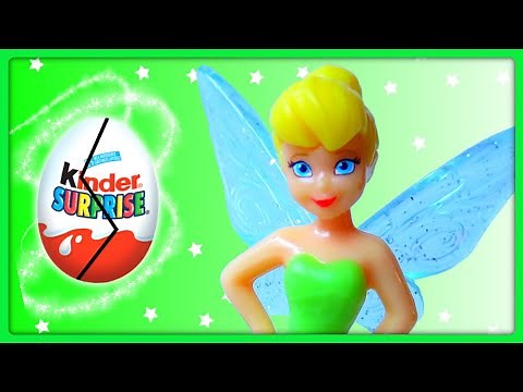 Disney Fairies Tinkerbell and Friends | Kinder Surprise Eggs Opening 🧚