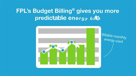 Even Out Your Energy Bills with FPL Budget Billing®! Keep payments calm all year, even when temperatures get extreme. | Florida Power & Light