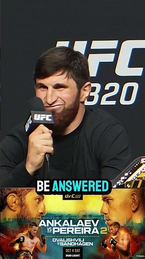 Alex Pereira and Magomed Ankalaev Explode at UFC 320 Press Conference!
