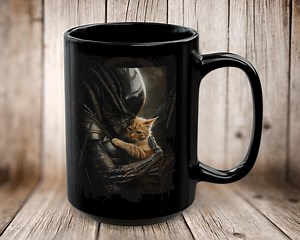 Xenomorph Alien X Jonesy Cat Coffee Mug - Sci-fi Horror Gift - Etsy